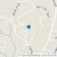 Map location of 2318 Matador Cir, Austin TX 78746