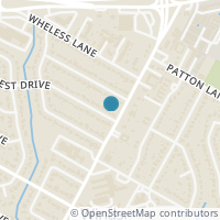 Map location of 1616 Glencrest Dr, Austin TX 78723