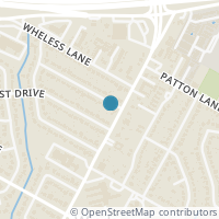 Map location of 1617 Ashberry Drive, Austin, TX 78723