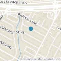 Map location of 1601 Ashberry Dr, Austin TX 78723