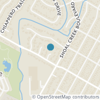 Map location of 4504 Greenbriar Ct, Austin TX 78756