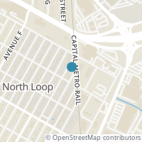 Map location of 5506 Evans Ave #2, Austin TX 78751