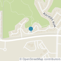 Map location of 16101 Shady Nest Ct, Austin TX 78738