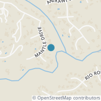 Map location of 4604 Mantle Drive, Austin, TX 78746