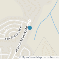 Map location of 1901 Resaca Boulevard, Austin, TX 78738
