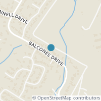 Map location of 3919 Balcones Drive, Austin, TX 78731