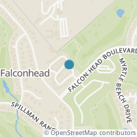 Map location of 4301 Falcon Head Nest Drive, Austin, TX 78738