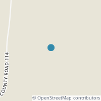Map location of 5924 County Road 114, Lincoln TX 78948