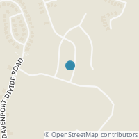 Map location of 6108 Antelope Well Ln, Austin TX 78738