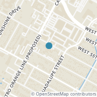 Map location of 701 Nelray Blvd #4, Austin TX 78751