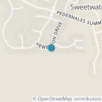 Map location of 6209 Hewetson Dr, Austin TX 78738