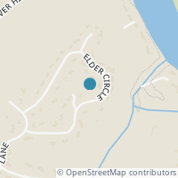 Map location of 904 Elder Cir, Austin TX 78733