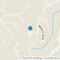 Map location of 9108 Brookhurst Cv, Austin TX 78733