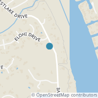Map location of 4401 Elohi Dr, Austin TX 78746