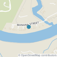 Map location of 1607 Manana Street, Austin, TX 78730
