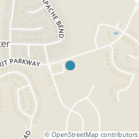 Map location of 18000 Crofton Cv, Austin TX 78738