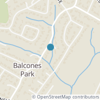 Map location of 4505 Balcones Drive, Austin, TX 78731
