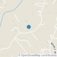 Map location of 320 N Tumbleweed Trl, Austin TX 78733