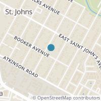 Map location of 7005 Providence Ave #A, Austin TX 78752