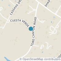Map location of 5101 Cuesta Verde Road, Austin, TX 78746