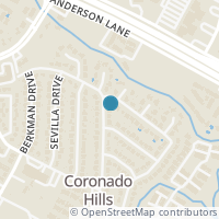 Map location of 7505 Glenhill Rd, Austin TX 78752