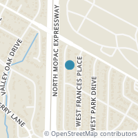 Map location of 5007 Westfield Dr, Austin TX 78731