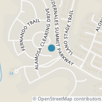Map location of 18812 Grape Seed Cove, Austin, TX 78738