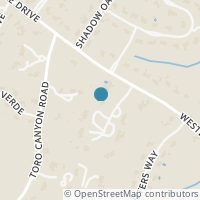 Map location of 3806 Corum Cv, Austin TX 78746