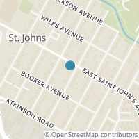Map location of 7106 Providence Ave, Austin TX 78752