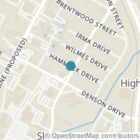 Map location of 6210 Guadalupe Street, Austin, TX 78752