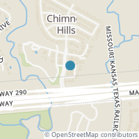 Map location of 8818 Merion Cir, Austin TX 78754