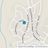 Map location of 19205 Freeman Cir, Austin TX 78738