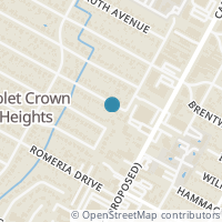 Map location of 909 Payne Ave, Austin TX 78757