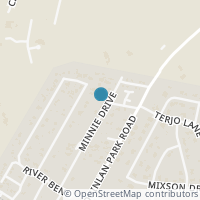 Map location of 1200 Minnie Drive, Austin, TX 78732
