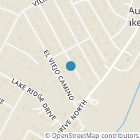 Map location of 810 Presa Arriba Road, Austin, TX 78733