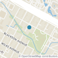 Map location of 7513 Bethune Avenue #A, Austin, TX 78752