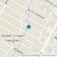 Map location of 1011 Karen Avenue, Austin, TX 78757