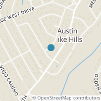 Map location of 1103 Orlando Rd, Austin TX 78733