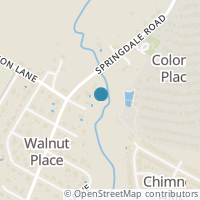 Map location of 9315 Springdale Road, Austin, TX 78754