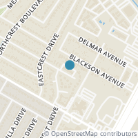 Map location of 300 E Croslin Street #110, Austin, TX 78752