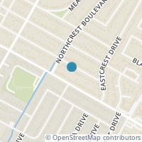 Map location of 111 W Odell Street, Austin, TX 78752