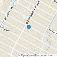 Map location of 1307 Brentwood Street #A, Austin, TX 78757