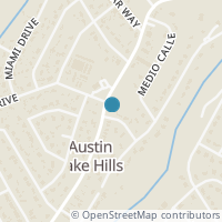 Map location of 9708 Delgado Way, Austin TX 78733