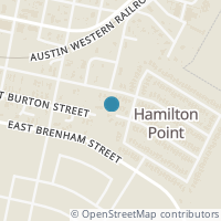 Map location of 16500 Trevin Cv, Manor TX 78653