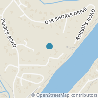Map location of 3214 Smoky Rdg, Austin TX 78730