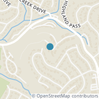 Map location of 3615 Las Colinas Dr #A, Austin TX 78731