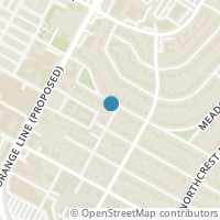 Map location of 7408 Marcell Street, Austin, TX 78752