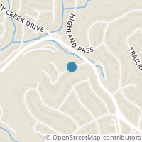 Map location of 3605 Las Colinas Dr #A, Austin TX 78731