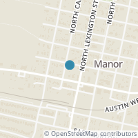 Map location of 108 W Boyce Street, Manor, TX 78653