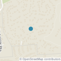 Map location of 62 Autumn Oaks Drive, The Hills, TX 78738